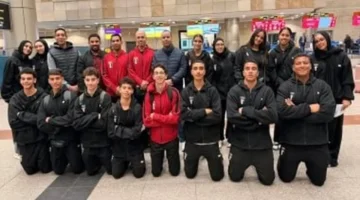 الوفد المصري الأول يغادر إلى أنجولا لتمثيل مصر في دورة الألعاب الإفريقية للشباب 1